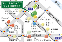 フィットネスクラブ ラシク 川口弥平店地図はココをクリック！